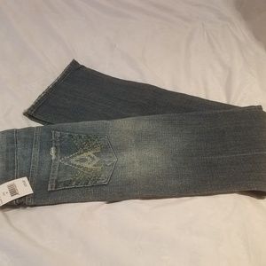 With tags!  Vintage 7 For All Mankind A Pocket Jeans